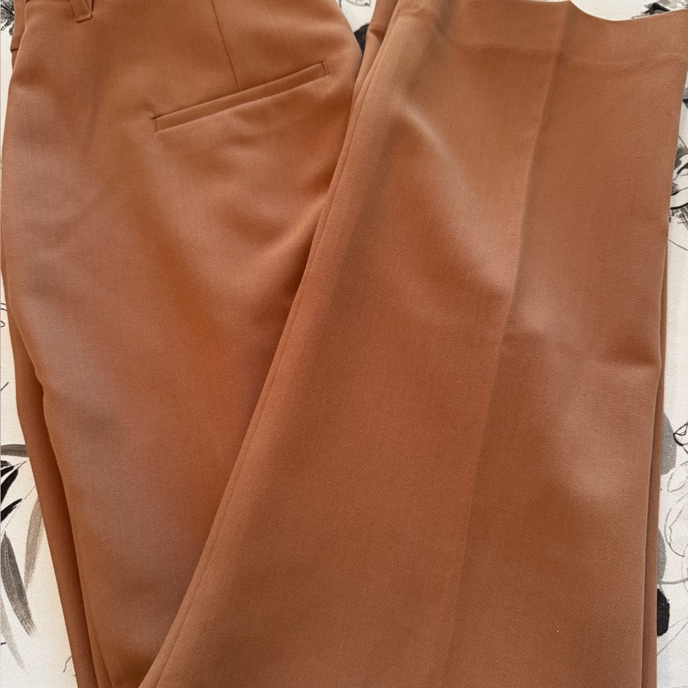 Nine West Brown Camel Straight Women’s Size 8 Pants
